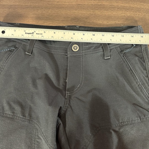KUHL Women's Hiking Klash Pants Sz 6 Short Stone Gray 6210 EUC - Picture 11 of 15